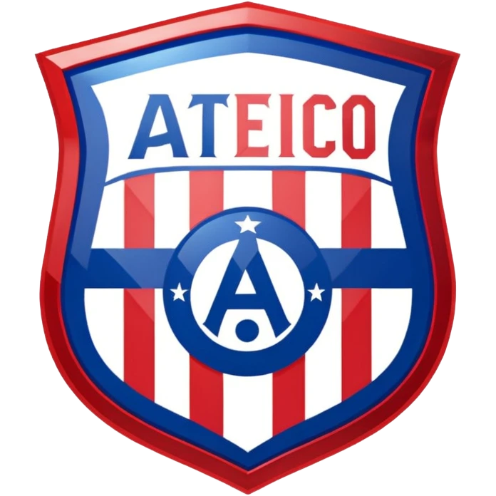 Atletico madrid club logo emoji