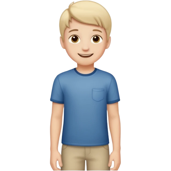 create emoji of a boy getting up emoji