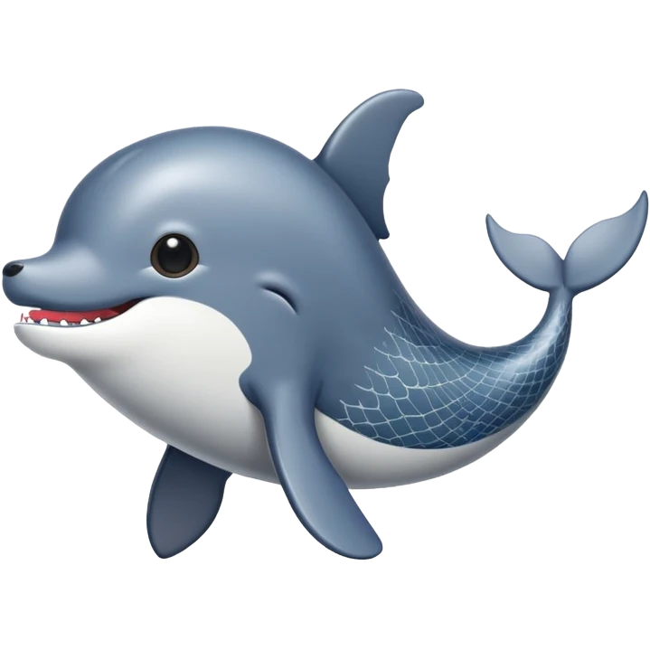 Half Chihuahua half humpback whale emoji