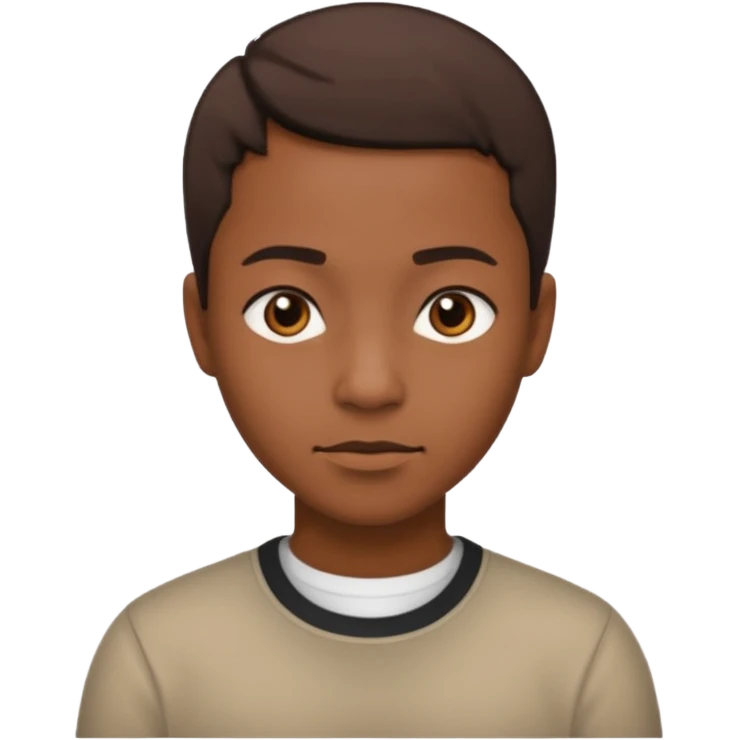 Black person emoji