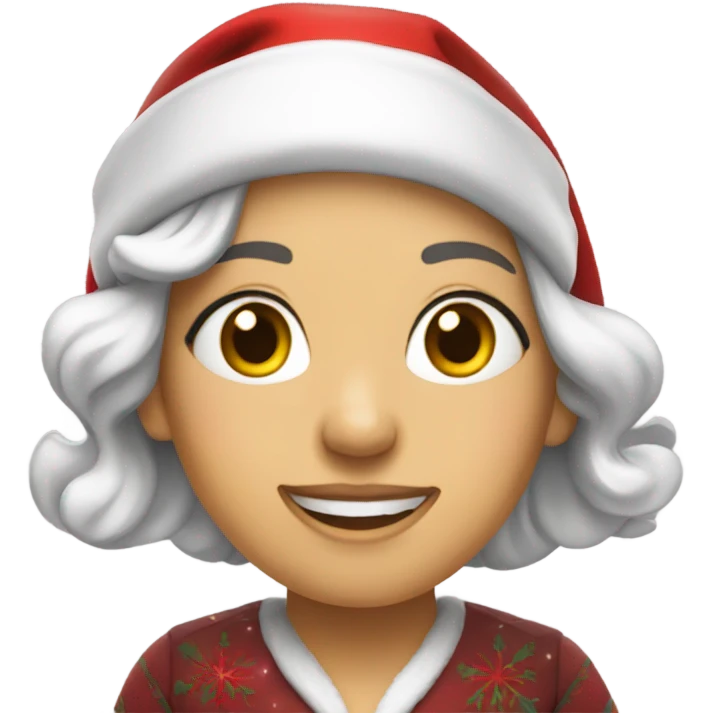 weihnachtsfrau emoji