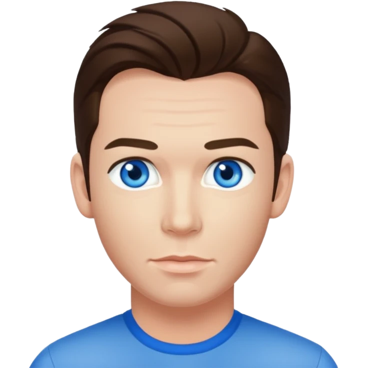 Stephen Gately with blue eyes emoji