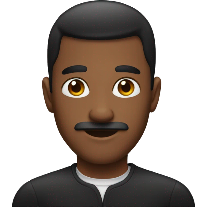 emoji with thick eyebrows emoji