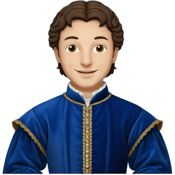 mi crei un avatar come personaggio di lorenzo il magnifico per un giocatore da board game, senza bg emoji