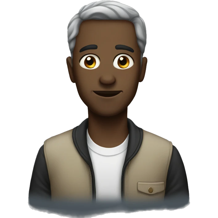 Black shnautzer emoji