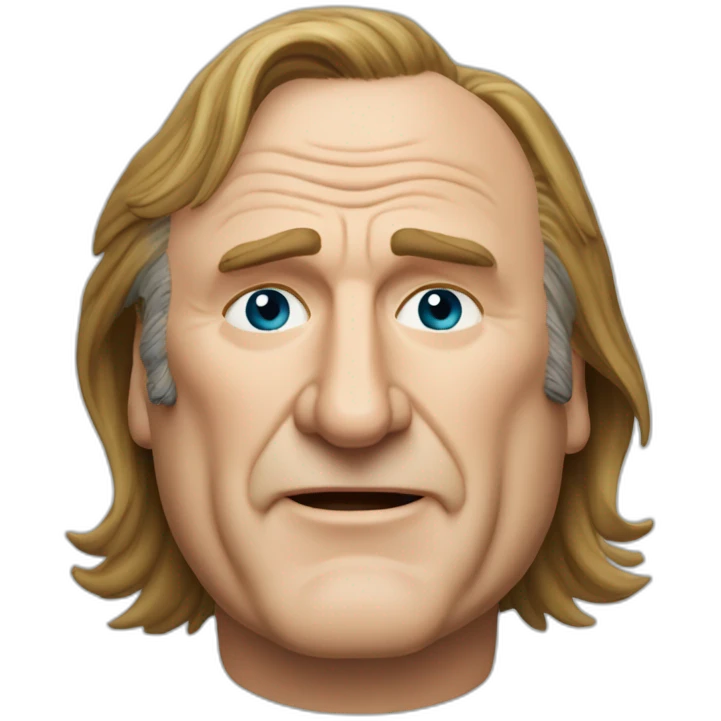 Gérard Depardieu argent emoji