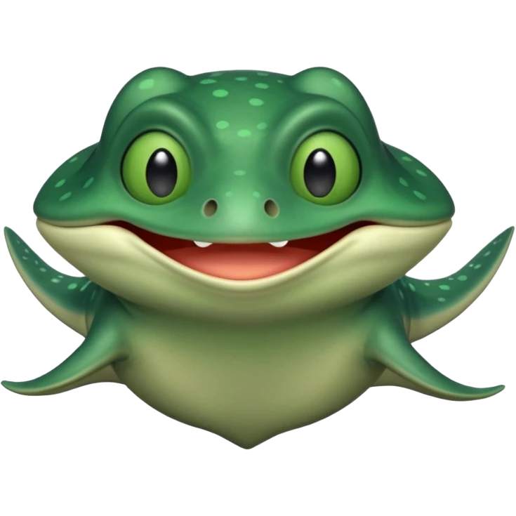 pepe the frog, as a stingray emoji