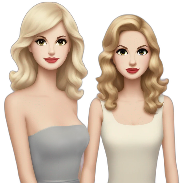 Lana del Rey & Taylor swift best fruends emoji