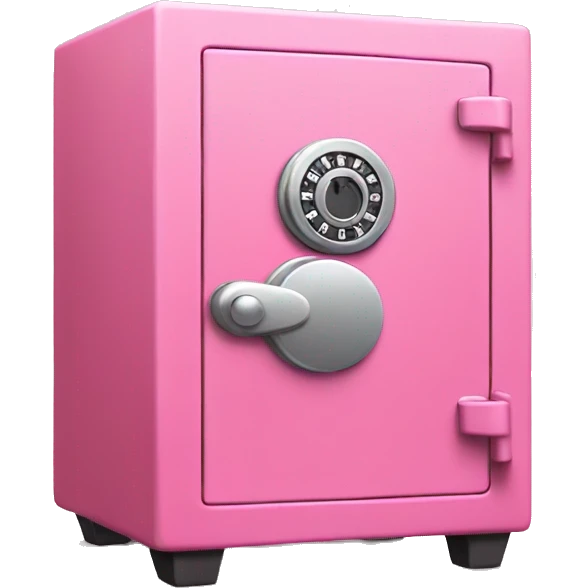 Pink safe emoji
