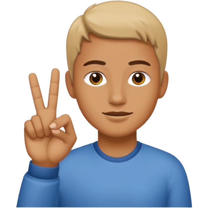 Yvl hand sign emoji