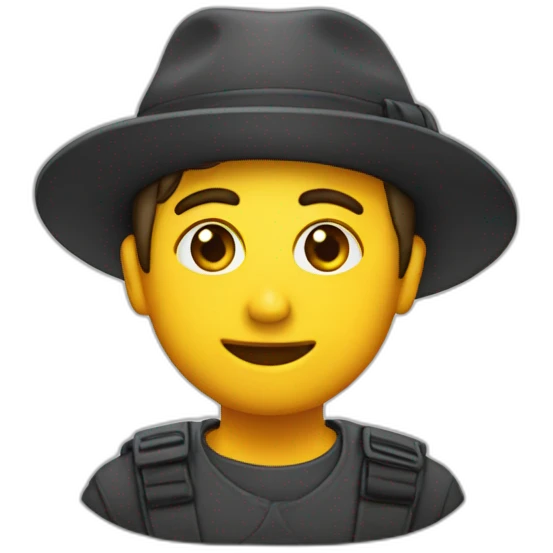 Juwish with kippa emoji