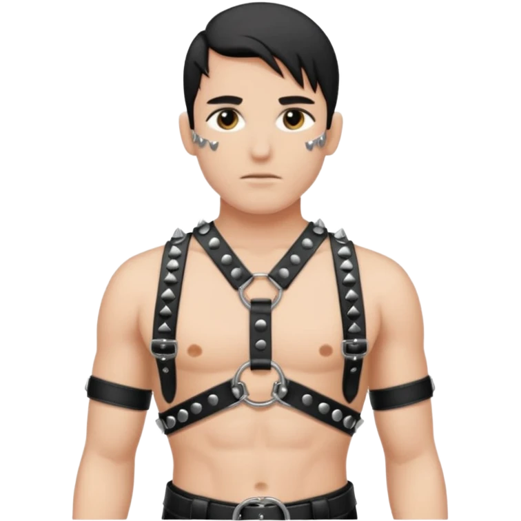Male BDSM clothing, Chest Harness emoji