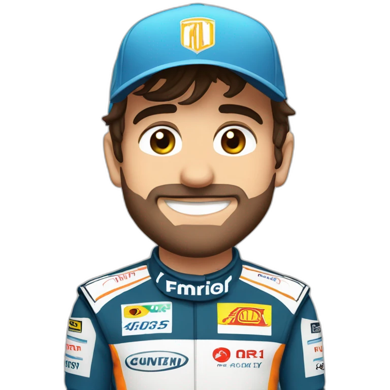 Fernando Alonso Ranault emoji