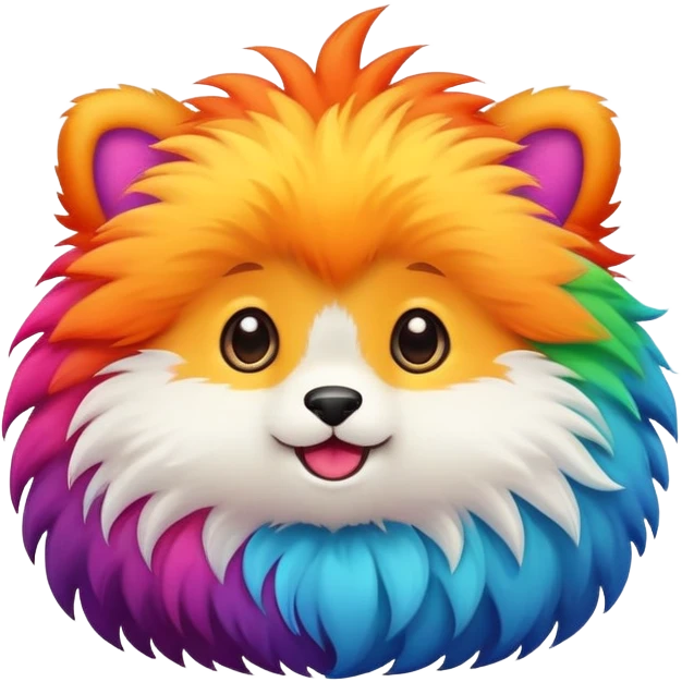 cute animal cartoon character emoji