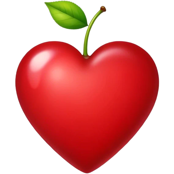 Cherry heart  emoji