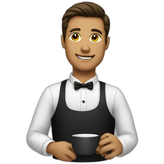 waiter emoji