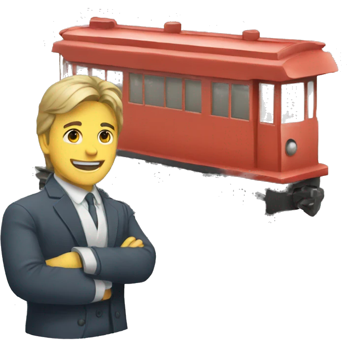 Tren emoji
