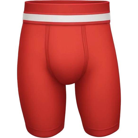 red boxer brief emoji