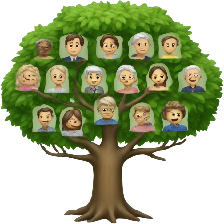 family tree emoji