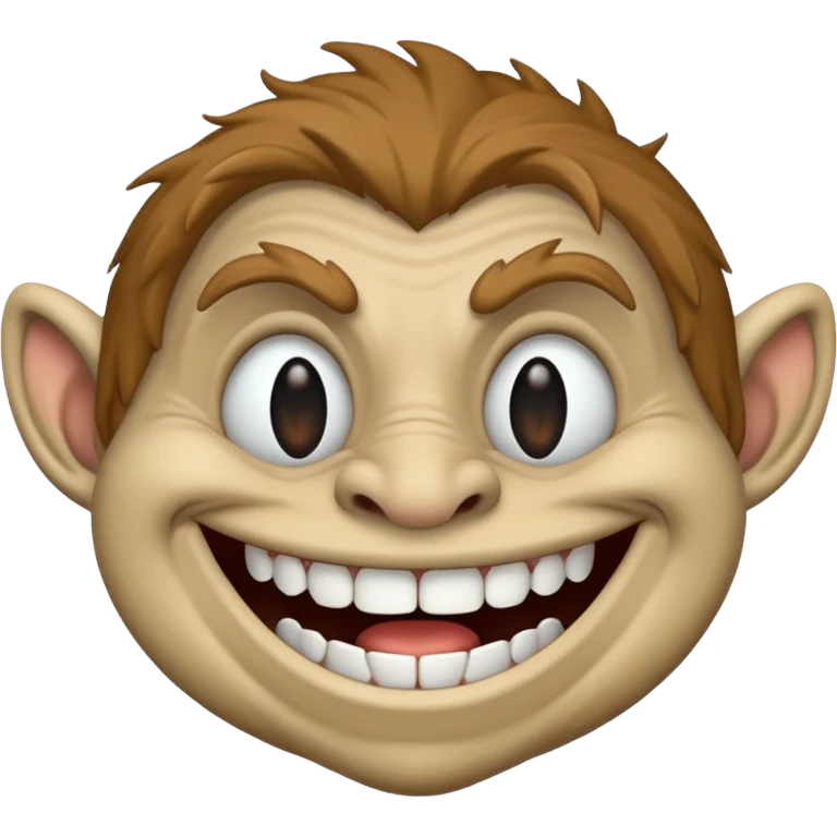 Troll face emoji