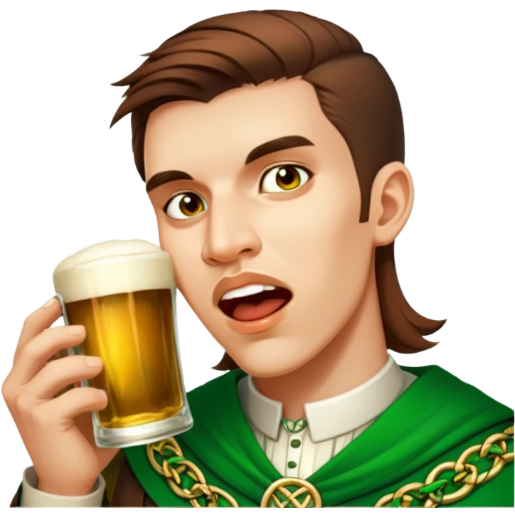 Mirthful Celt emoji