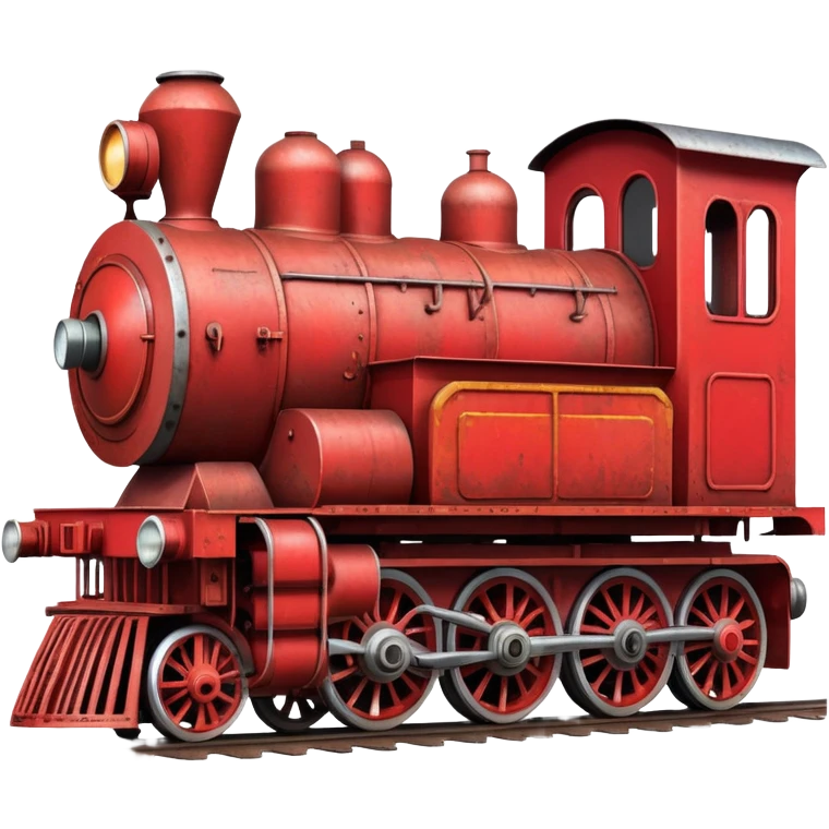 Red train emoji