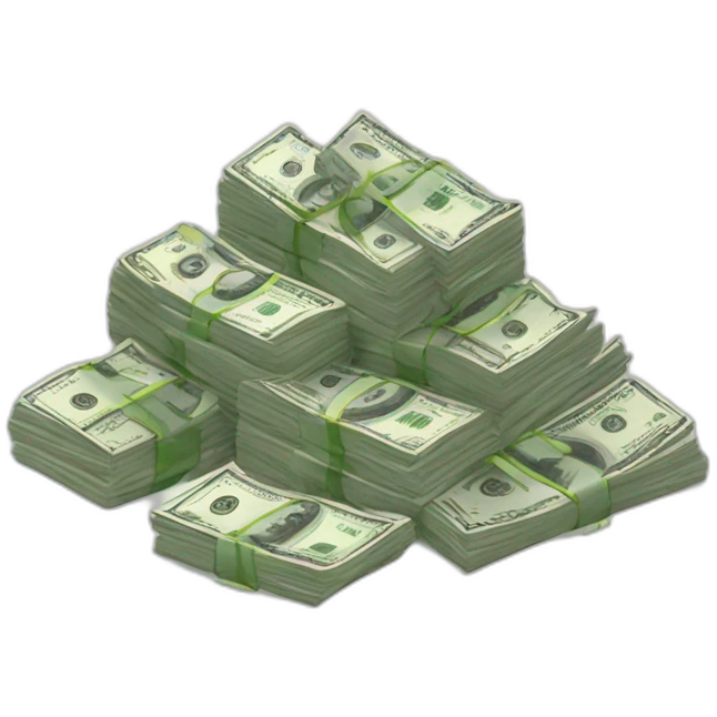 a lot of money emoji