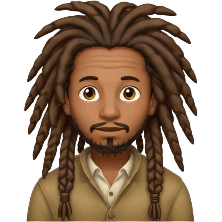 man with dreadlocks emoji