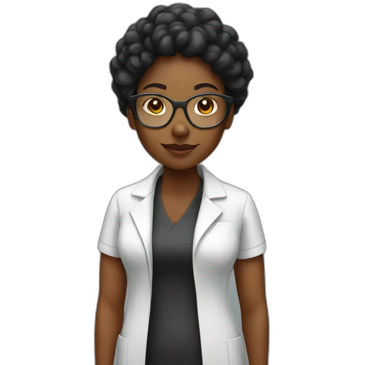 scientist black woman emoji