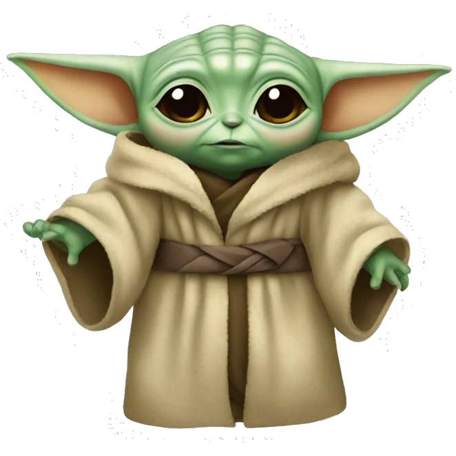 Baby yoda emoji