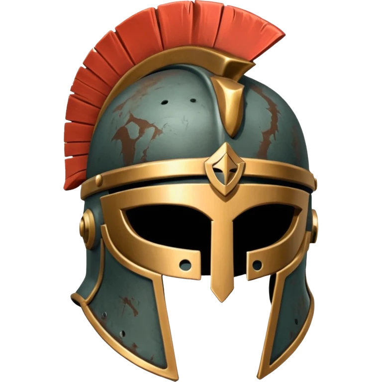 Heroic Helmet of Centurion one monotonous color emoji