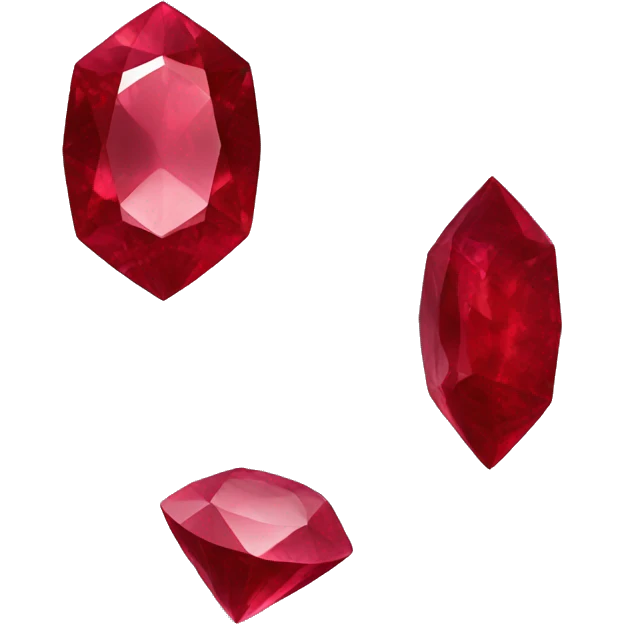 Red ruby emoji