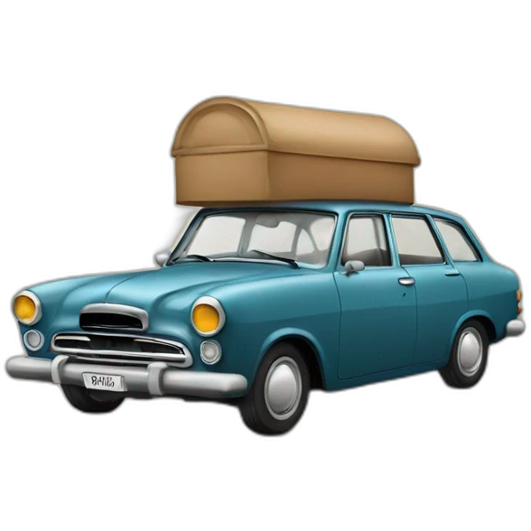 coffre voiture  emoji