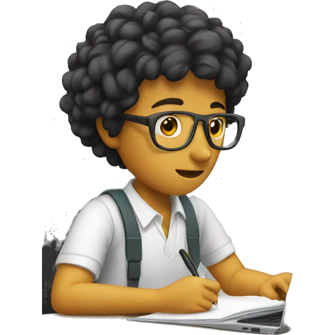 disciplinary student writing emoji