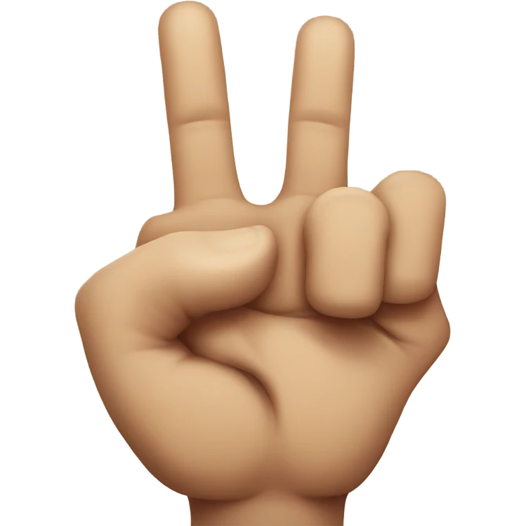middle finger with a angry face emoji