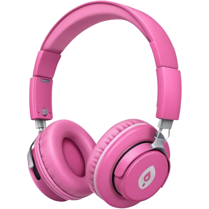 Pink Headphone other model emoji