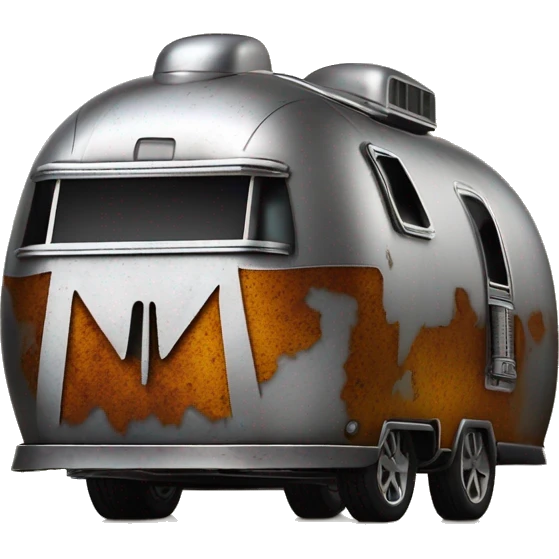 Hot wheel’s Darth Vader’s airstream rc caravan rusted  emoji