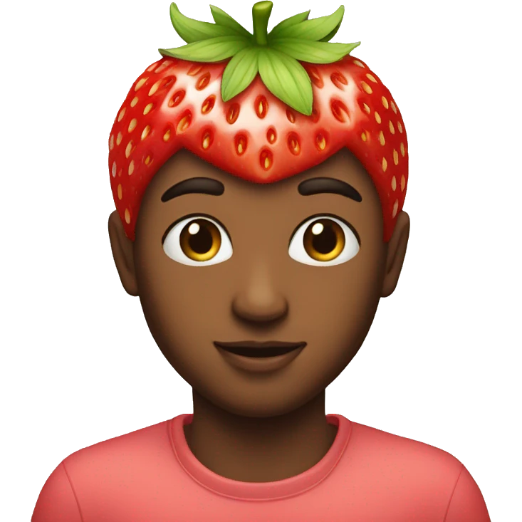 Strawberry you’re  emoji