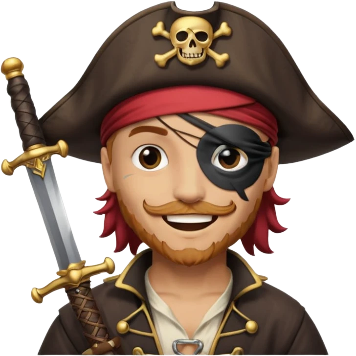 Jolly Rogger of shanks emoji