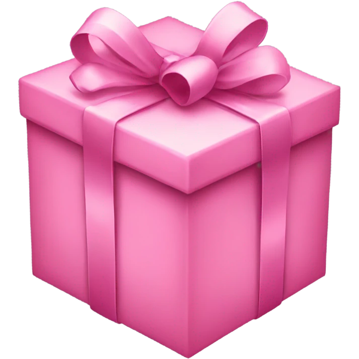 pink gift box emoji
