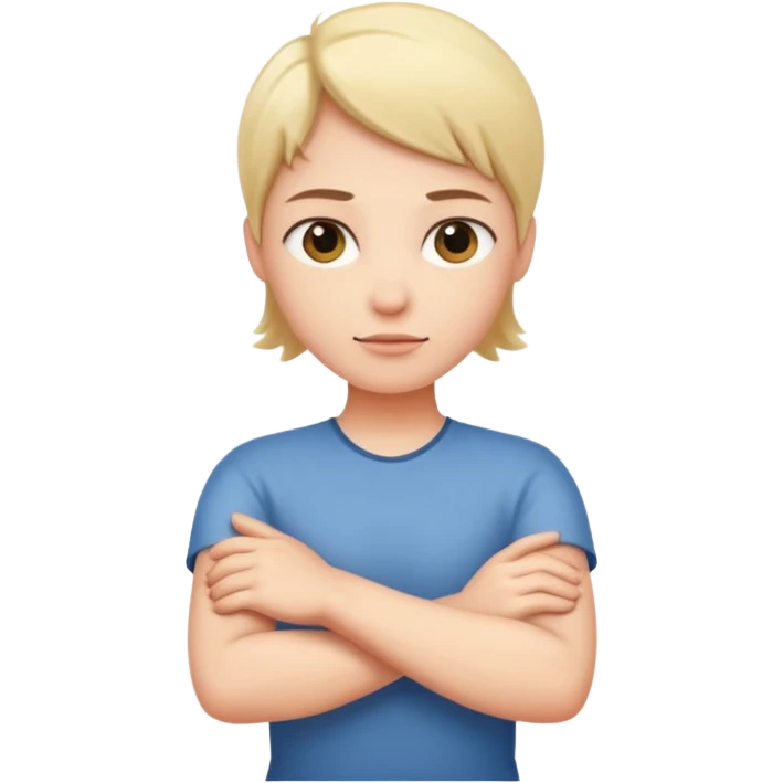 Arms crossing emoji
