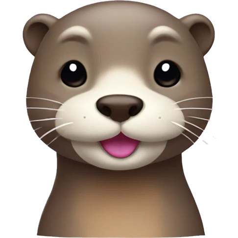 otter with pink bun emoji