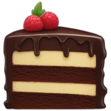 chocolate cake emoji