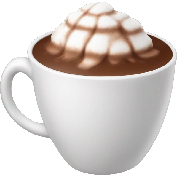 Cute hot chocolate  emoji
