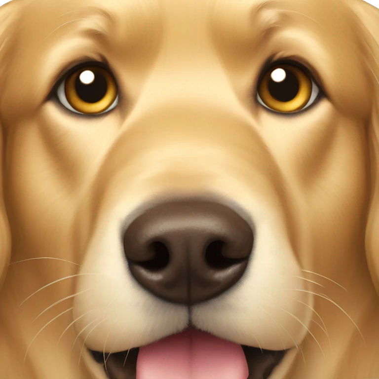 Golden retriever  emoji