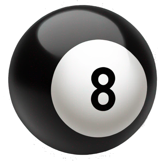 8 ball emoji