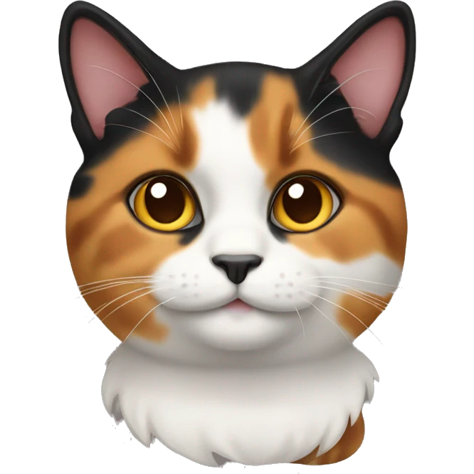 calico cat emoji