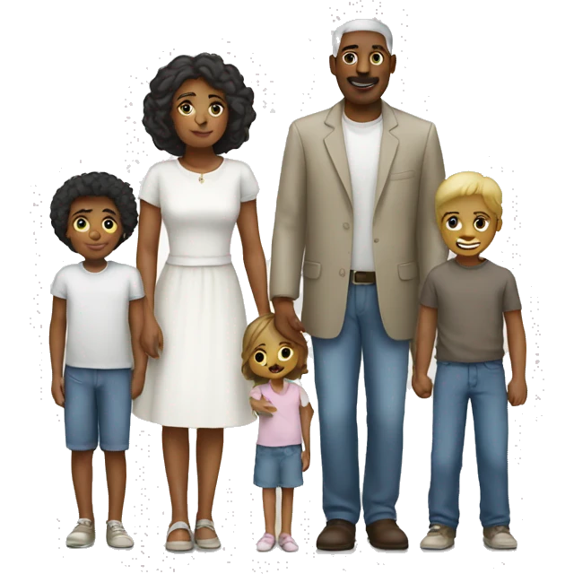 Family white emoji