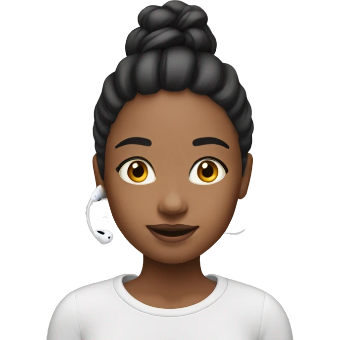 face airpods girl emoji