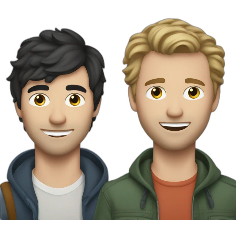 Josh Lloyd-Watson and Tom McFarland Jungle band emoji